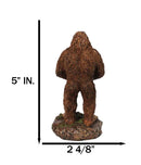 Sasquatch Bigfoot Holding Baby Deer Woodland Cryptid Forest Figurine