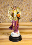 Archangel Angel Barachiel The Blessings of God with Bread Basket Figurine 5"H
