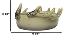 Antler Ridge Catch-All Dish Rustic Deer Antler Trinket Bowl Or As Candleholder