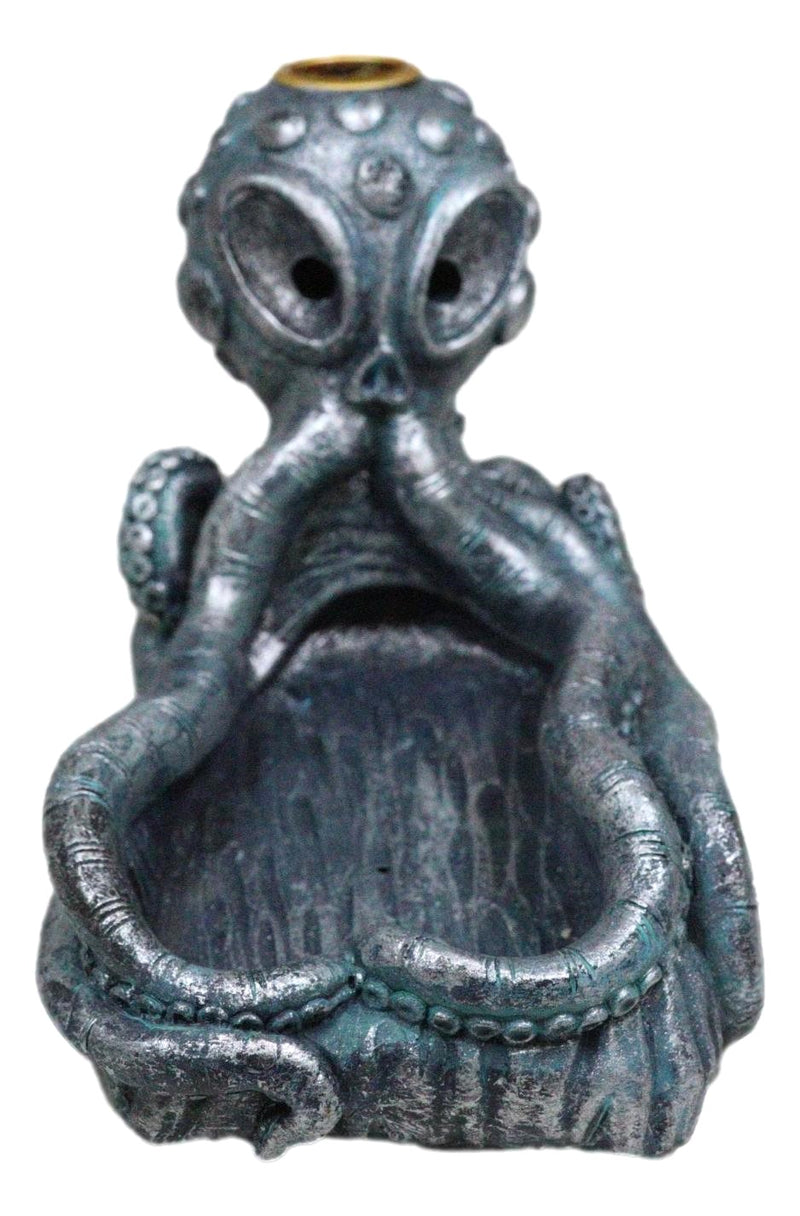 Nautical Cthulhu Octopus Sea Monster Backflow Incense Cone And Stick Holder