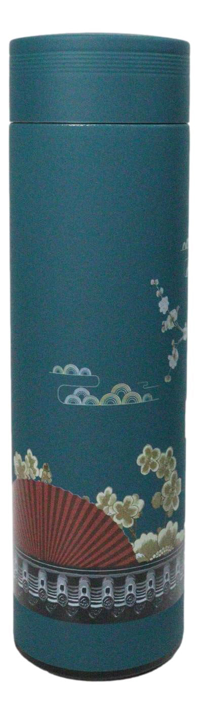 Cranes Florals 17oz Vacuum Insulated Stainless Steel Thermos Bottle With Infuser