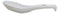 Pack of 6 Yukino Hana Collection Ceramic Asian Soup Spoons With Hook 5.75"L