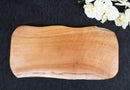Small Bohemian Rustic Live Edge Teak Wood Charcuterie Cheeseboard 15"L