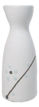 Pack Of 6 Porcelain Snow Flowers Yukino Hana Japanese Wine Sake Tokkuri Flasks