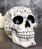 Day of The Dead Raindrops Water Droplets Scene Gothic Skull Figurine Skeleton