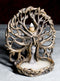 Mysterious Forest Celtic Greenman Dryad Tree Of Life Backflow Incense Burner