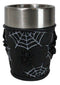 Set Of 4 Gothic Arachnid Black Giant Spider With Webs Shooter Shot Glasses