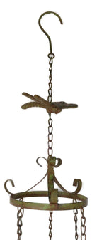 Rustic Cast Iron Cottage Garden Dragonfly New Beginnings Quaint Bell Wind Chime