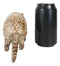 Western Rustic Texas Wild Mammal Armadillo In Tooled Faux Wood Finish Figurine