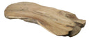 Large Bohemian Rustic Live Edge Teak Wood Charcuterie Cheeseboard 23"L