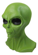 UFO Space Ship Martian Green ET Roswell Alien Head Bust Figurine 10.25"H