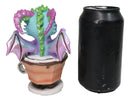 Ruth Thompson Artisan Mocha with Scotty Drake Wyrmling Dragon In Cup Figurine