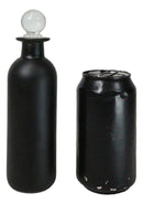 Deadly Poison Witchcraft Apothecary Wicca Decorative Frosted Glass Potion Bottle