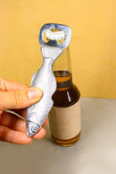 Pack Of 4 Nautical Marine Grouper Fish Aluminum Hand Glass Beer Bottle Openers