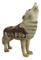 The Wolf Spirit Collection Aardwolf Wolfpack Figurine Howling Wolf 6.25"L