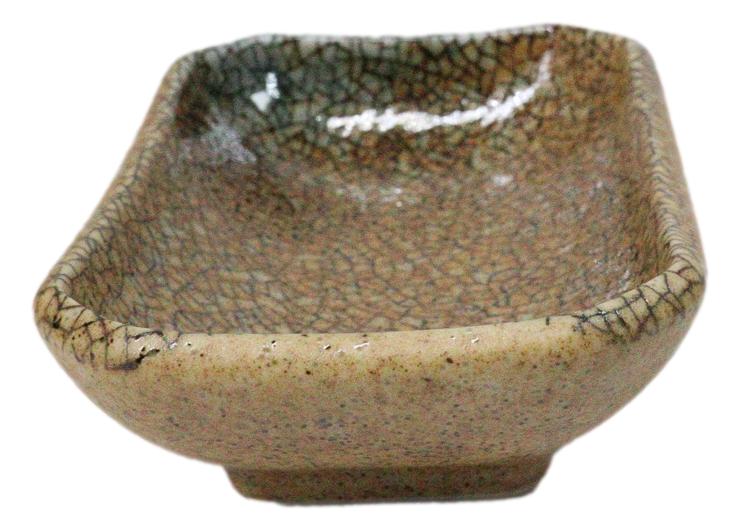 Set Of 6 Japanese Sunaji Kairagi Earth Sky Porcelain Condiment Sauce Dishes 2oz
