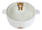 Ceramic Whimsical Honey Bees Bear 30oz Noodle Dessert Food Bowl W/ Glass Lid