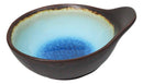 Pack Of 5 Blue Aozora Kannyu Small Ponzu Tonsui Miso Soup Bowls With Handle 5oz