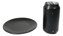 Set Of 6 Kokuyo Black Contemporary Appetizer Dessert Salad Ceramic Plates 6"D