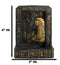 Egyptian God of The Dead Anubis Hieroglyphs Backflow Incense Burner Figurine