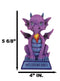 Violet Drake Koan Cartoon Chibi Dragon Fantasy Figurine She's Cute But Fierce