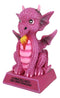 Pink Drake Koan Cartoon Chibi Dragon Figurine A Princess With Her Own Dragon