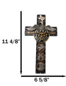 Western Rodeo Cowboy Pistols Spur Boots Texas Lone Star State Eagle Wall Cross