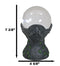 Wicca Sacred Moon Triple Goddess Mother Maiden Crone Pentagram Gazing Glass Ball