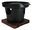Portable Japanese BBQ Yakiniku Grill Aluminum Cooking Stove With Griddle Trivet