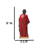Christian Apostle Of Jesus Saint Peter Holding Key of Heaven Figurine 8"H