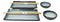 Seikai Sky Porcelain Sushi Plates Sauce Dishes Chopsticks Dinnerware Set For 2