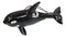 Set Of 6 Nautical Black Orca Whales Ocean Marine Wall Decor Tree Ornaments
