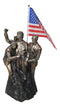 USA President Donald Trump Raising Right Fist Fight! Butler Rally MAGA Figurine