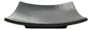 Pack Of 5 Charcoal Grey Hakumu Collection Square Appetizer Dessert Salad Plates