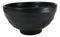 Pack Of 6 Modern Matte Black Melamine Small Round Soup Appetizer Rice Bowls 10oz