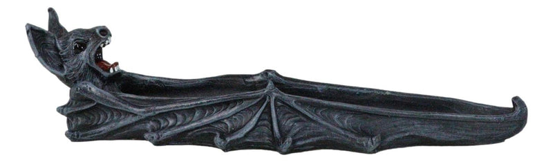 Gothic Gargoyle Cathedric Bat Vampire Incense Stick Holder With Celtic Knotwork