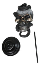 Cult Of Canaan Serpent Skull Masque Ornament On Pole Stand Or Wall Sculpture