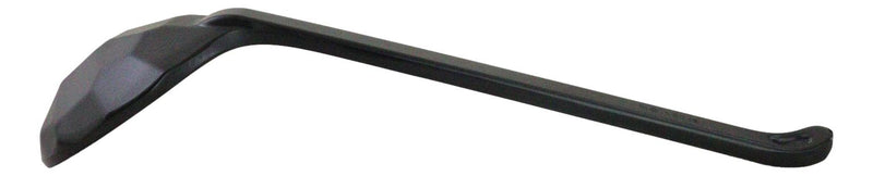 Pack Of 6 Ridged Matte Black Melamine Stirring Mixing Serving Ladle Spoons
