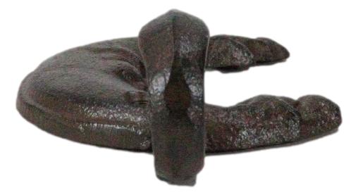 Pack Of 3 Rustic Cast Iron Celestial Half Crescent Moon And Stars Wall Hooks