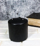 Set Of 2 Apothecary Wicca Vampire Tears Black Scented Pillar Candles Red Wax