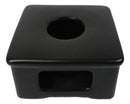 Japanese Cast Iron Imperial Tetsubin Teapot Warmer Tea Light Wax 4.75" Diameter