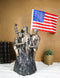 USA President Donald Trump Raising Right Fist Fight! Butler Rally MAGA Figurine
