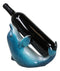 Nautical Ocean Marine Flipping Blue Dolphin Fish Wine Bottle Holder Beach Accent