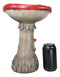Enchanted Fairy Garden Cottage Inverted Toadstool Mushroom LED House Figurine