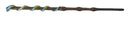 Wicca Witches Sorcery Coiled Serpent Snake On Branch Decor Magic Wand 14" Long