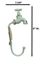 Set Of 2 Cast Iron Vintage Old Fashioned Spigot Faucet Towel Coat Wall Hooks