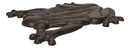 Pack Of 3 Cast Iron Amphibian Tree Frog Garden Stepping Stone Pave Foot Steps