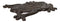 Pack Of 3 Cast Iron Amphibian Tree Frog Garden Stepping Stone Pave Foot Steps