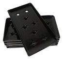 Pack Of 6 Japanese Raw Sushi Preparation Storage Black Neta Zara Ceramic Plates