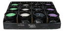 Pack of 12 Ceramic Witch Halloween Black Magic Cauldron Scented Pillar Candles